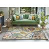 Tapis laine floral tufté main moderne Jackfruit And The Beanstalk