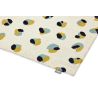 Tapis ethnique moderne laine tufté main Leopard Dots