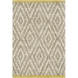 Tapis scandinave laine géométrique Uteki