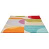 Tapis graphique laine tufté main design Kaleido