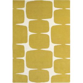 Tapis abstrait laine design tufté main Lhoko