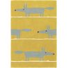 Tapis tufté main moderne laine rectangle Mr Fox