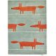 Tapis tufté main moderne laine rectangle Mr Fox