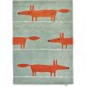 Tapis tufté main moderne laine rectangle Mr Fox