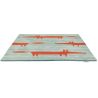 Tapis tufté main moderne laine rectangle Mr Fox