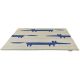 Tapis tufté main moderne laine rectangle Mr Fox