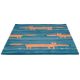 Tapis tufté main moderne laine rectangle Mr Fox