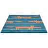 Tapis tufté main moderne laine rectangle Mr Fox