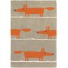 Tapis tufté main moderne laine rectangle Mr Fox