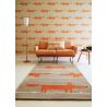 Tapis tufté main moderne laine rectangle Mr Fox