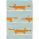 Tapis tufté main moderne laine rectangle Mr Fox