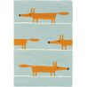 Tapis tufté main moderne laine rectangle Mr Fox