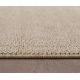 Tapis rectangle uni courtes mèches contemporain Ceroti