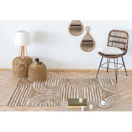 Tapis moderne plat abstrait Tempo