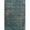 Tapis design noué main laine et soie de bambou Heritage