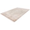 Tapis vintage viscose avec franges rayé Maud