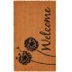Tapis coco d'entrée naturel Theko