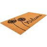 Tapis coco d'entrée naturel Theko