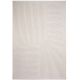 Tapis rectangle enfant blanc et beige Minerva