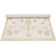 Tapis enfant rectangle jaune Jaipur