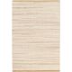 Tapis laine et jute fait main naturel Karma