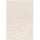 Tapis courbe design à poils ras Losa