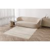 Tapis design doux abstrait rectangle Kemi
