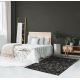 Tapis vintage plat extérieur et intérieur rayé Sverre