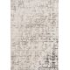 Tapis vintage recyclé marron rayé plat Sigvard Mats