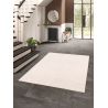Tapis doux courbe moderne rectangle Holger
