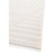 Tapis doux courbe moderne rectangle Holger