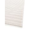 Tapis doux courbe moderne rectangle Holger