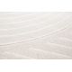 Tapis doux courbe moderne rectangle Holger