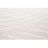 Tapis doux courbe moderne rectangle Holger