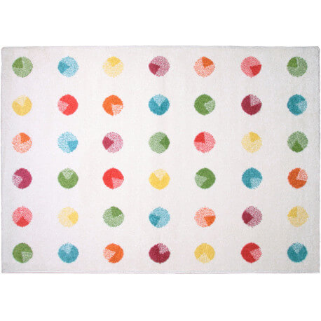 Tapis Nattiot en polypropylène multicolore Noida Nattiot