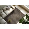 Tapis longues mèches extra doux uni design Faya