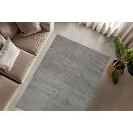 Tapis abstrait doux design relief Izy