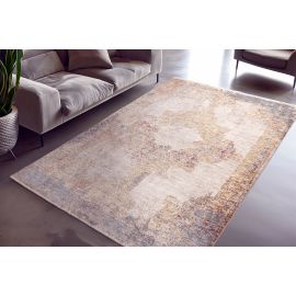 Tapis vintage multicolore rayé Quia