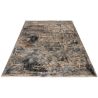 Tapis design abstrait rayé rectangle Rima