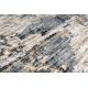 Tapis design abstrait rayé rectangle Rima