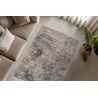 Tapis design abstrait rayé rectangle Rima