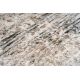 Tapis abstrait crème design intérieur Zuri