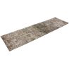 Tapis abstrait crème design intérieur Zuri