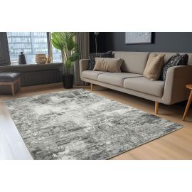 Tapis gris abstrait design Ulya