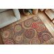 Tapis graphique multicolore jute et coton Sumo