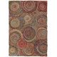 Tapis graphique multicolore jute et coton Sumo