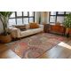 Tapis graphique multicolore jute et coton Sumo