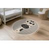 Tapis enfant relief avec franges Elva