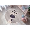 Tapis enfant relief avec franges Elva