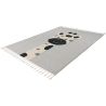 Tapis enfant relief avec franges Elva